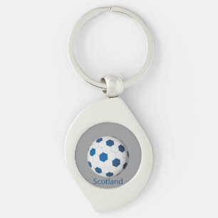 Scotland Soccer Keychain