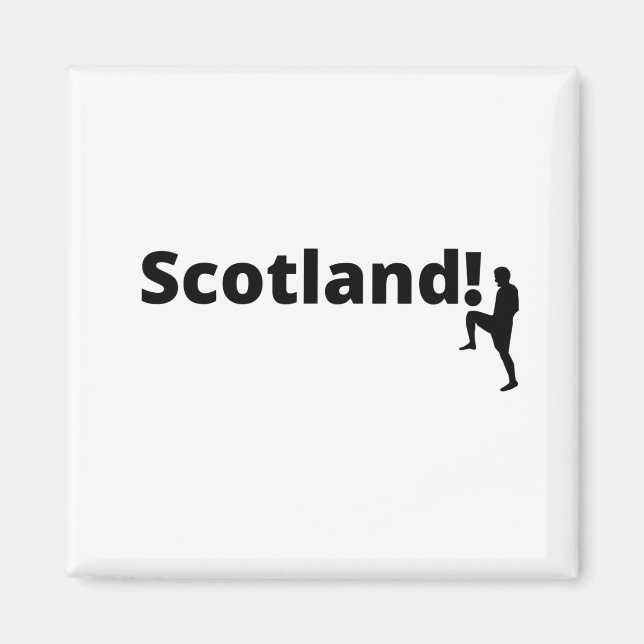 Scotland soccer  magnet (Front)