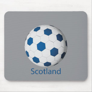 Scotland Soccer Mouse Pad