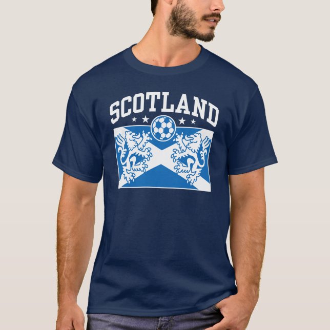 Scotland Soccer T-Shirt (Front)