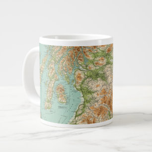 Scotland southern section giant coffee mug