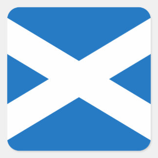 Scotland Square Sticker