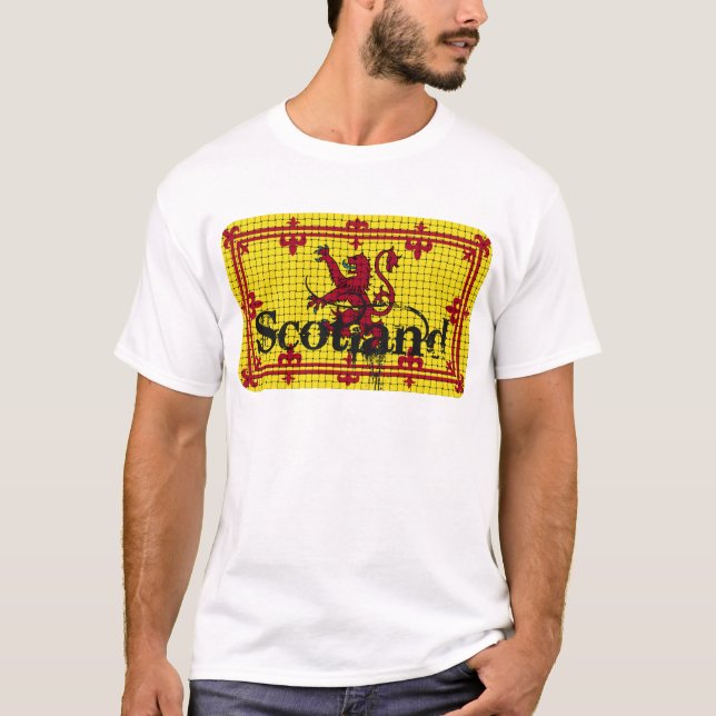Scotland Standard Flag T-Shirt (Front)