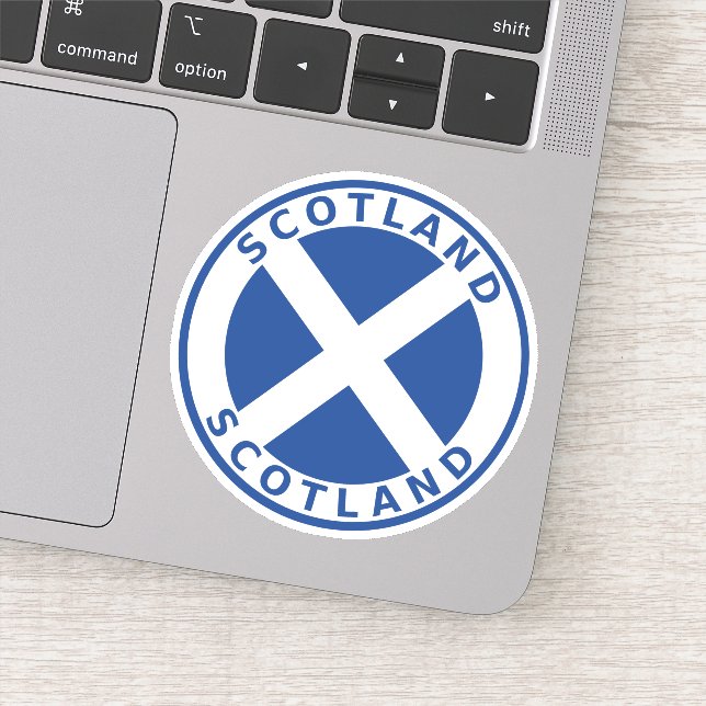 Scotland Sticker (Detail)