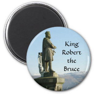 Scotland Stirling King Robert the Bruce Magnet