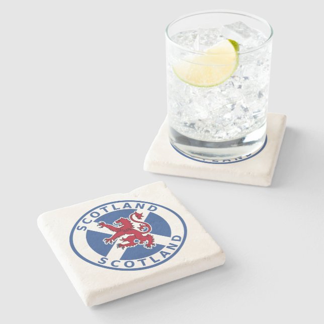 Scotland Stone Coaster (Side)