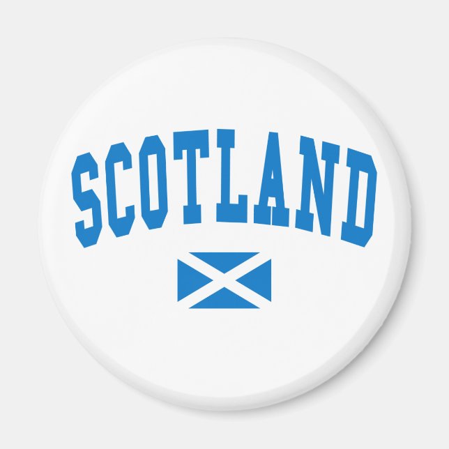 Scotland Style Magnet (Front)