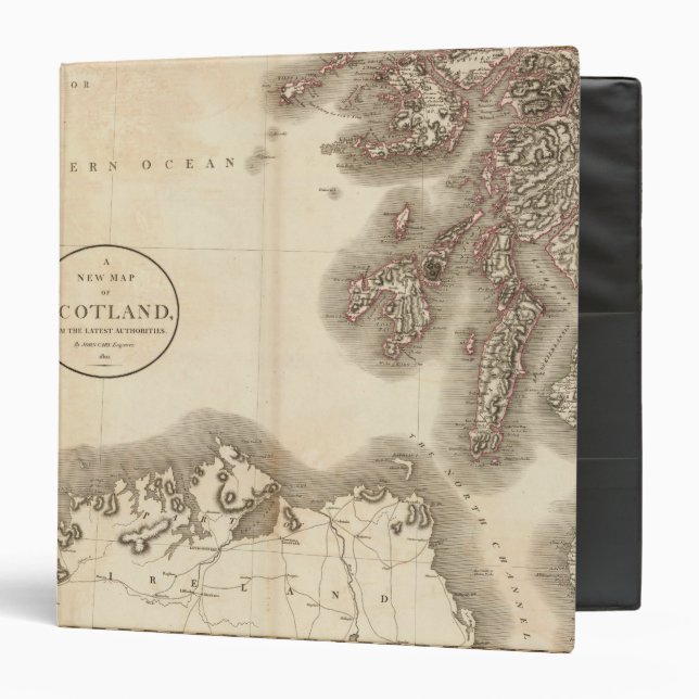 Scotland SW 3 Ring Binder (Front/Inside)