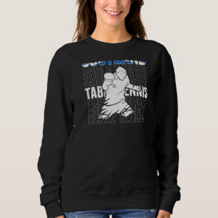 Scotland Table Tennis  Support Scottish Ping Pong  Sweatshirt