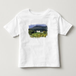 Scotland, Tayside, Blair Castle. In an emerald Toddler T-shirt
