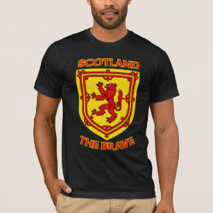 Scotland the Brave and Coat of Arms T-Shirt