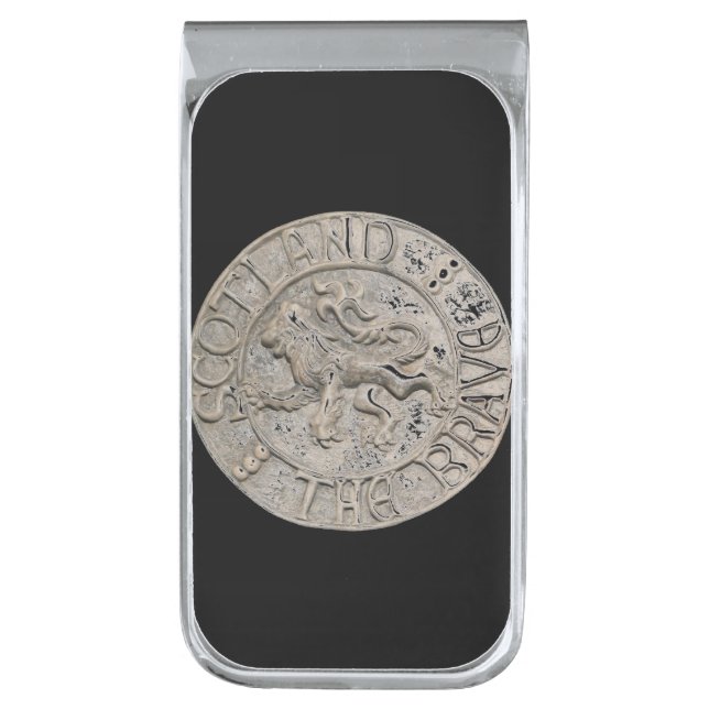 SCOTLAND THE BRAVE MONEY CLIP (Front Vertical)