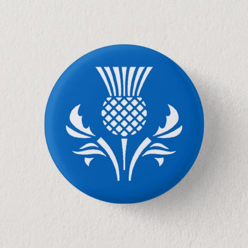 Scotland Thistle Badge Button