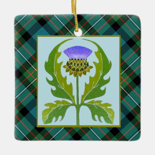 Scotland thistle ornament (Front)