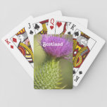 Scotland Thistle Poker Cards