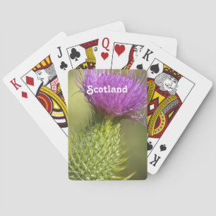 Scotland Thistle Poker Cards