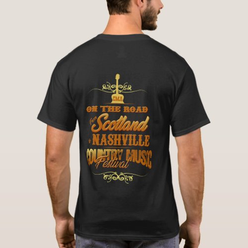 Scotland to Nashville CMA Country Music Fest Shirt