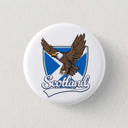 Scotland travel logo button