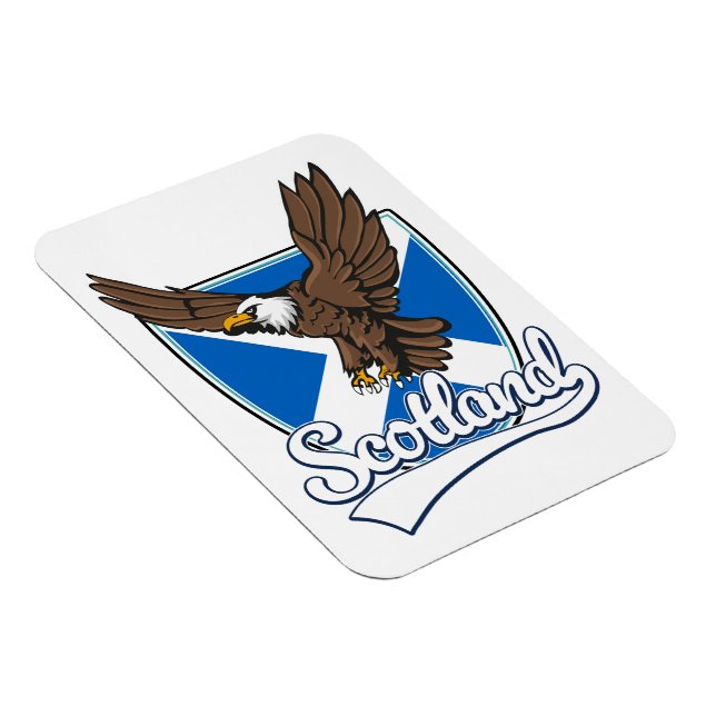 Scotland travel logo magnet (Right Side)