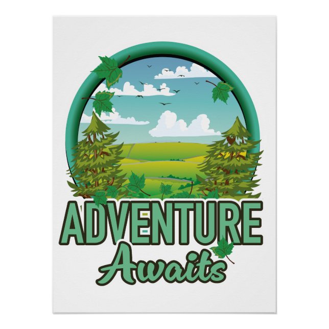 Scotland Travel logo Poster (Front)