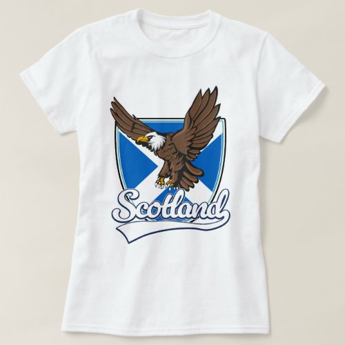Scotland travel logo T_Shirt