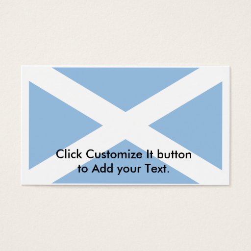 Customizable Scotland, United Kingdom Business Cards