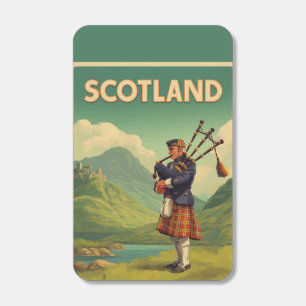 Scotland Vintage Travel – Highland Bagpiper Matchboxes