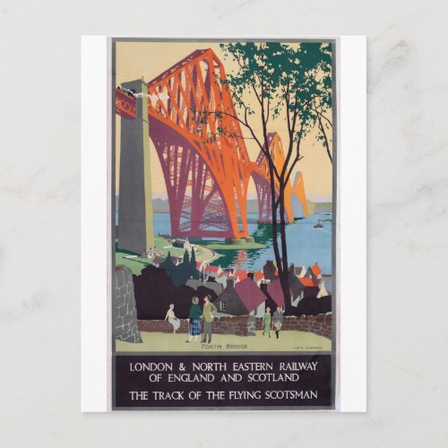 Scotland Vintage Travel Postcard