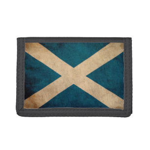 Scotland Vintage Trifold Wallet