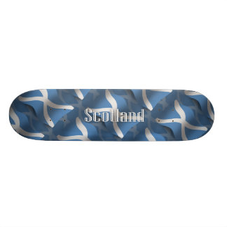 Scotland Waving Flag Skateboard Deck