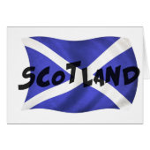 Scotland Wavy Flag (Front Horizontal)