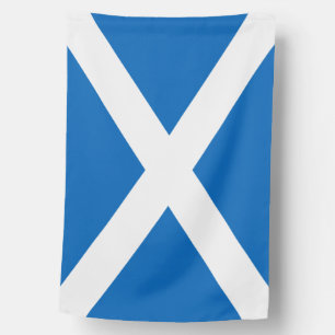 Scotland Weatherproof Personalized House Flag