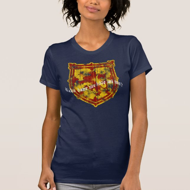 Scotland Women's Dark Shirt (Front)