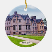 Scottish Brodie Clan s Castle Photo Snowflake Pewter Christmas