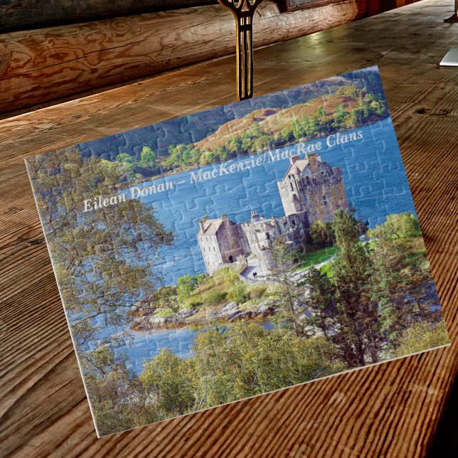 Scotland's Eilean Donan – MacKenzie/MacRae Clans Jigsaw Puzzle (Creator Uploaded)