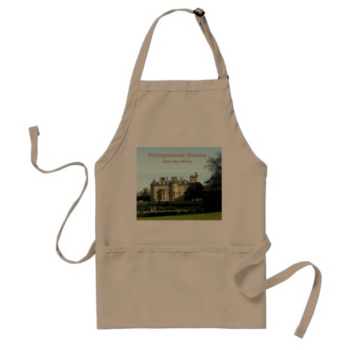 Scotlands Finlaystone House _ Clan MacMilian Adult Apron