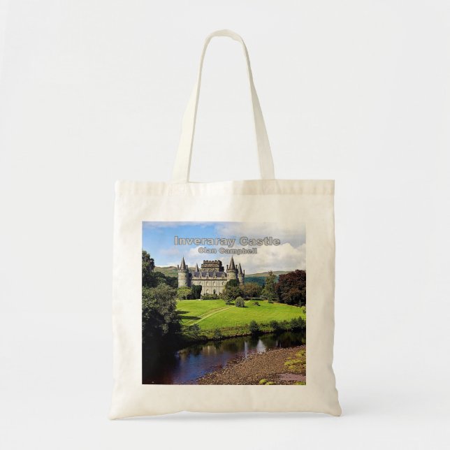 Scotland's Inveraray Castle Of Campbell Clan Tote Bag (Front)
