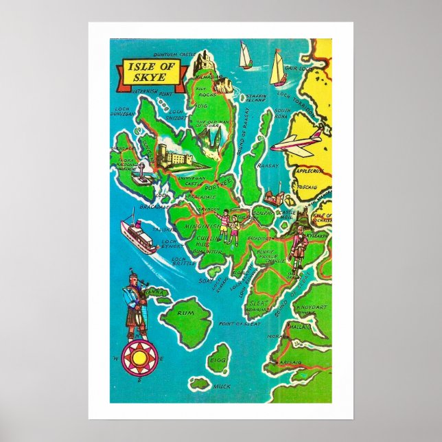 Scotland's Isle of Skye Print (Front)