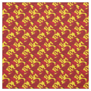 Scotland's Rampant Lion, ancient flag/banner Fabric