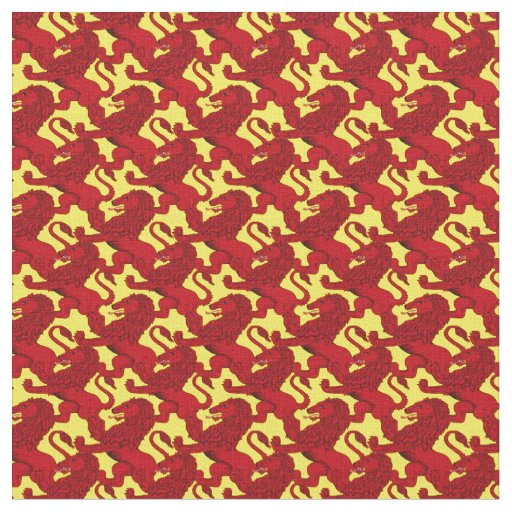 Scotland's Rampant Lion, ancient flag/banner Fabric