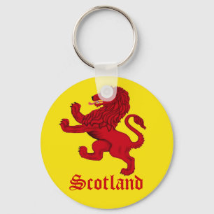 Scotland's Rampant lion Keychain