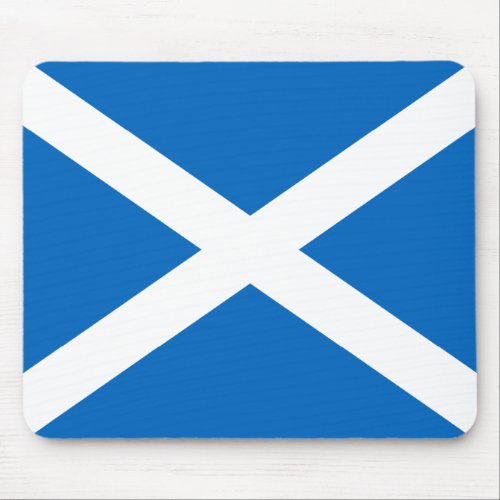 Scotlands SaltireScottish Flag Official Colour Mouse Pad