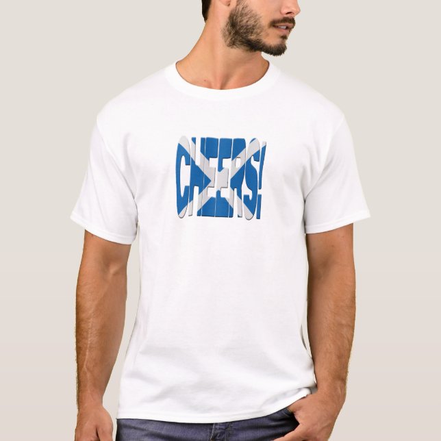 Scots cheers T-Shirt (Front)