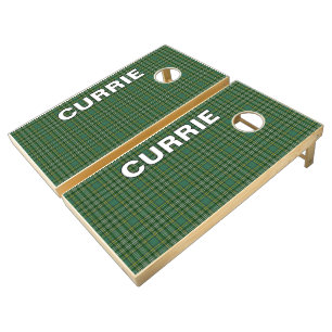 Scots Games Clan Currie Tartan Plaid