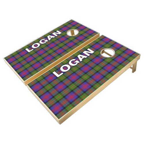Scots Games Clan Logan Tartan Plaid
