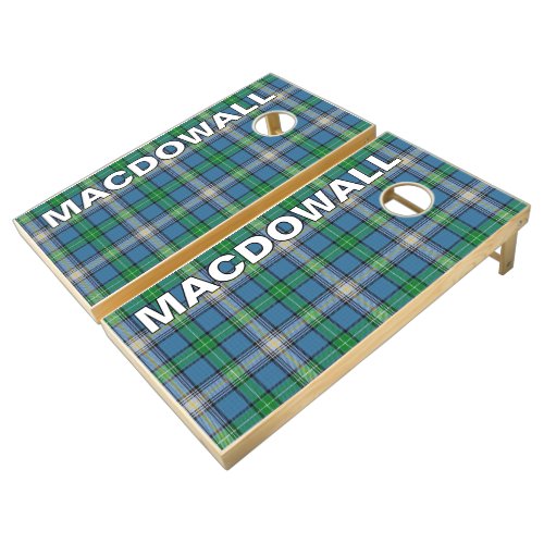 Scots Games Clan MacDowall Tartan Plaid
