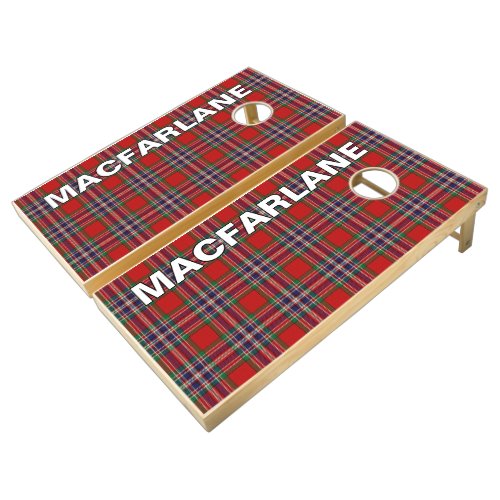 Scots Games Clan MacFarlane Tartan Plaid