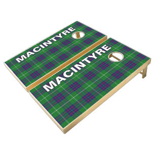 Scots Games Clan MacIntyre Tartan Plaid