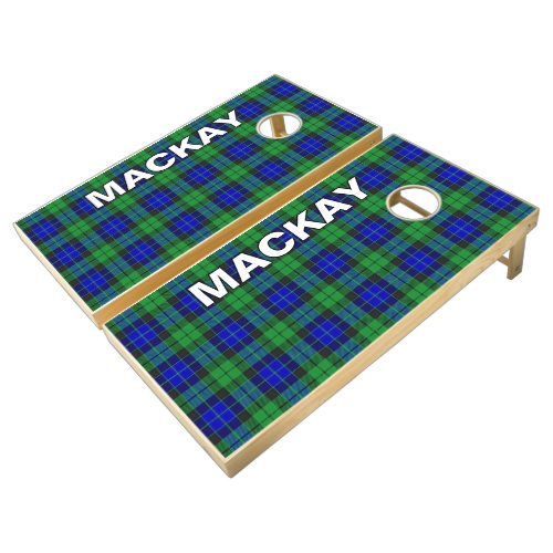 Scots Games Clan MacKay Tartan Plaid
