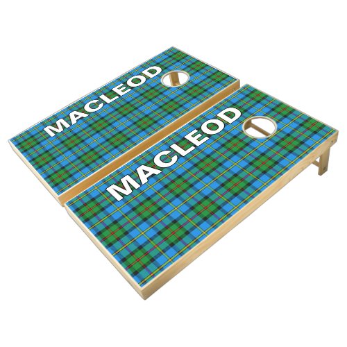 Scots Games Clan MacLeod of Harris Tartan Plaid